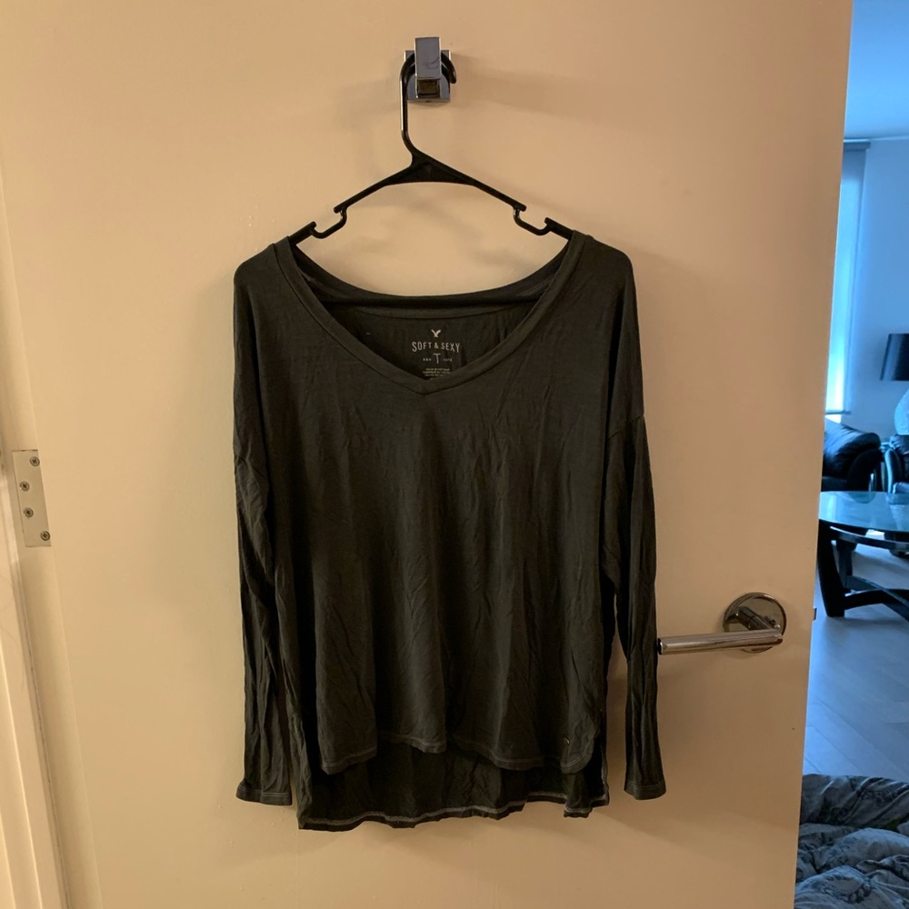 Long sleeve, very soft top